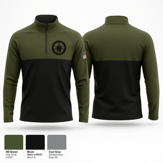 Quarter Zip Jacket, Hancock County SRT, Police, Teamtime, Team time, sublimation, custom sports apparel, team uniforms, spirit wear, spiritwear, sports uniforms, custom shirts, team store, custom team store, fundraiser sports, apparel fundraiser