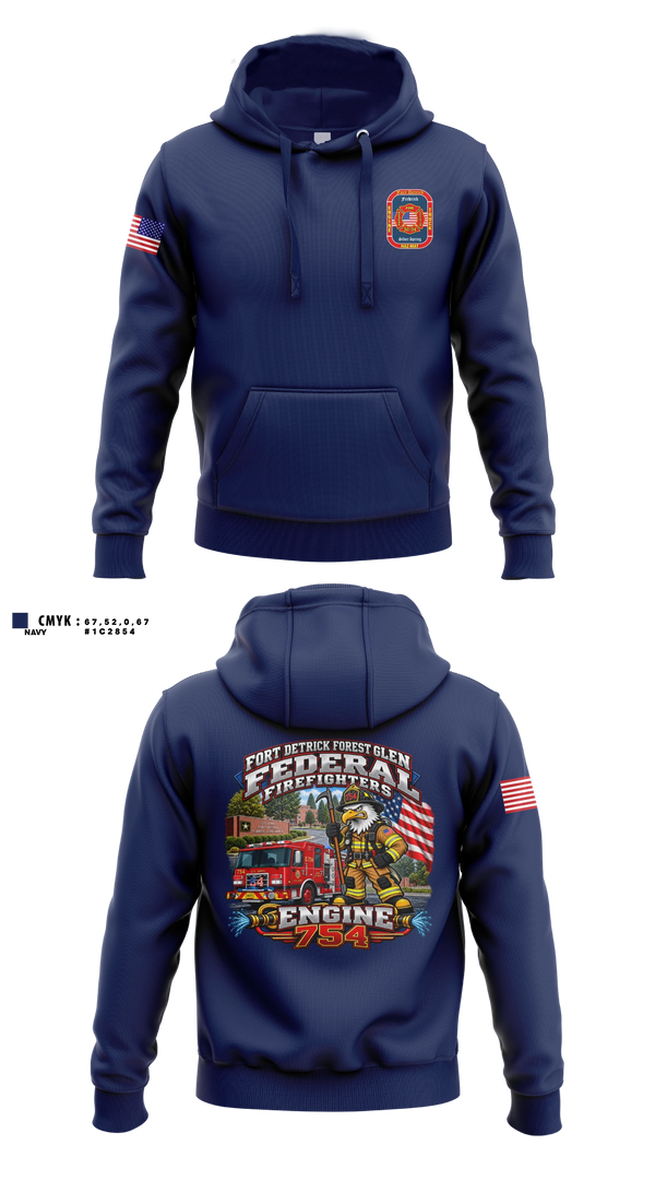 Hoodie, Fort Detrick Forest Glen Federal Firefighters, Fire Department, Teamtime, Team time, sublimation, custom sports apparel, team uniforms, spirit wear, spiritwear, sports uniforms, custom shirts, team store, custom team store, fundraiser sports, apparel fundraiser
