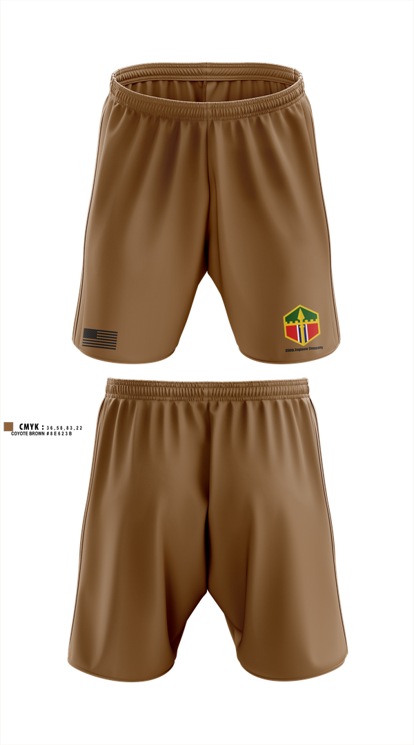 Athletic Shorts With Pockets, 350th engineer company, , Teamtime, Team time, sublimation, custom sports apparel, team uniforms, spirit wear, spiritwear, sports uniforms, custom shirts, team store, custom team store, fundraiser sports, apparel fundraiser