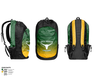 Gear Bag, Battle Mountain Longhorns, Wrestling, Teamtime, Team time, sublimation, custom sports apparel, team uniforms, spirit wear, spiritwear, sports uniforms, custom shirts, team store, custom team store, fundraiser sports, apparel fundraiser