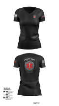 Logan EMS 80686657 Women's Short Sleeve V-neck Shirt - 1