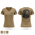 35 LRS 92380902 Women's Short Sleeve V-neck Shirt - 1