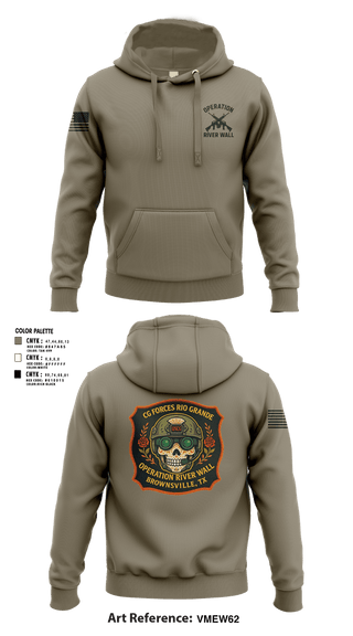 Hoodie, Operation River Wall, Coast Guard, Teamtime, Team time, sublimation, custom sports apparel, team uniforms, spirit wear, spiritwear, sports uniforms, custom shirts, team store, custom team store, fundraiser sports, apparel fundraiser