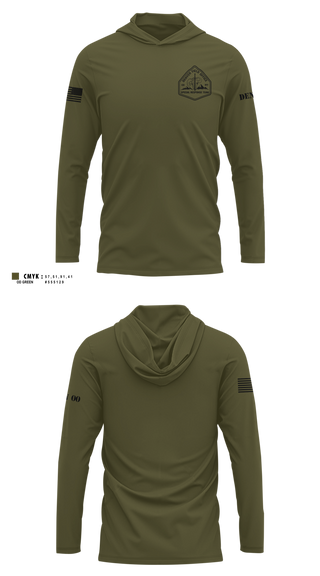 Long Sleeve Hooded Sun Shirt, Denver Special Response Team, Police, Teamtime, Team time, sublimation, custom sports apparel, team uniforms, spirit wear, spiritwear, sports uniforms, custom shirts, team store, custom team store, fundraiser sports, apparel fundraiser