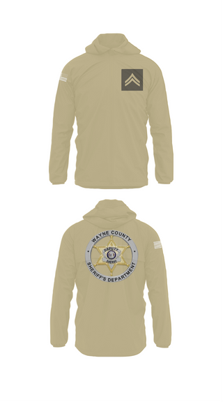 Windbreaker, Wayne County Sheriff’s Department, Police, Teamtime, Team time, sublimation, custom sports apparel, team uniforms, spirit wear, spiritwear, sports uniforms, custom shirts, team store, custom team store, fundraiser sports, apparel fundraiser