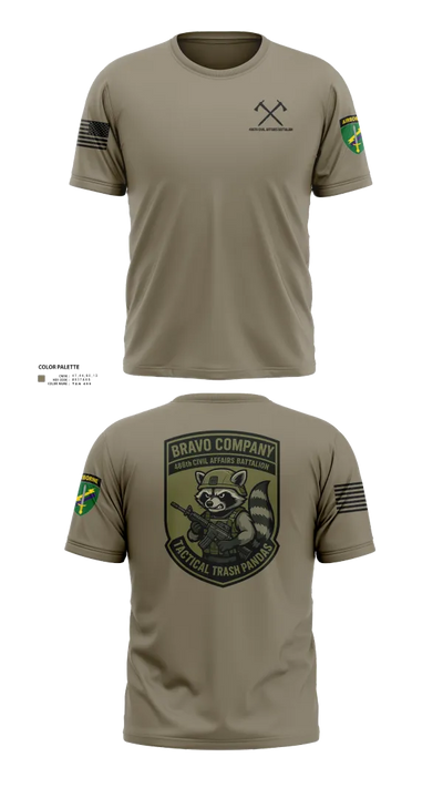 486th Civil Affairs Battalion Short Sleeve Performance Shirt - 23