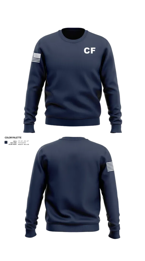 Crew Neck Sweatshirt, CF, Navy, Teamtime, Team time, sublimation, custom sports apparel, team uniforms, spirit wear, spiritwear, sports uniforms, custom shirts, team store, custom team store, fundraiser sports, apparel fundraiser