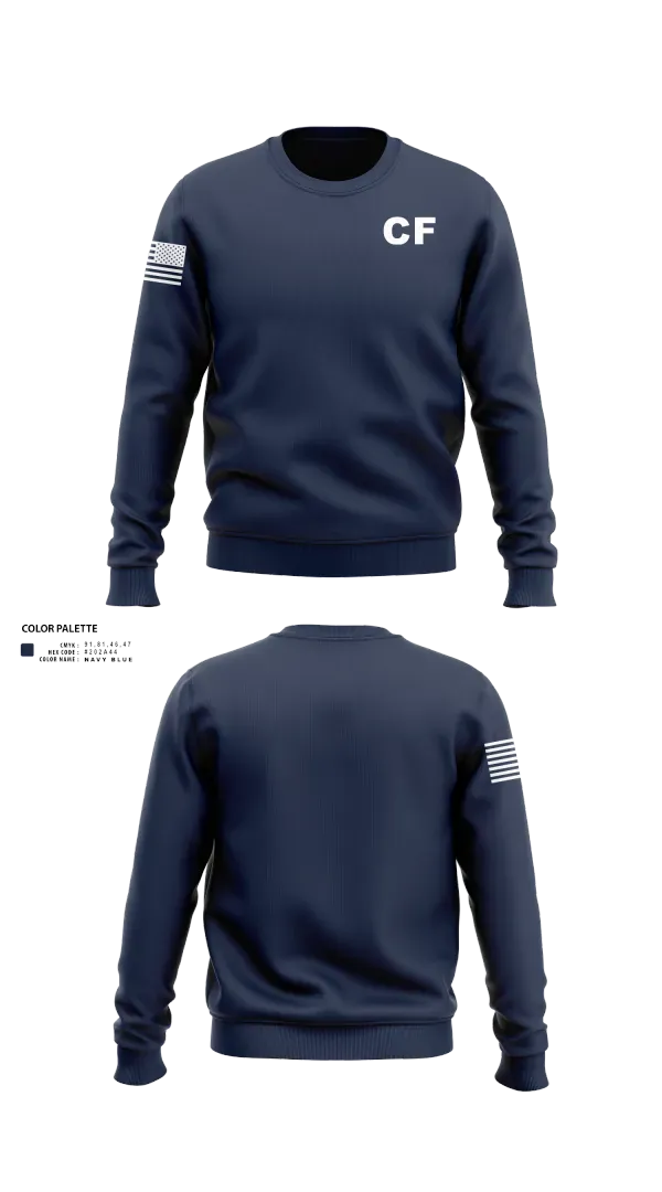 Crew Neck Sweatshirt, CF, Navy, Teamtime, Team time, sublimation, custom sports apparel, team uniforms, spirit wear, spiritwear, sports uniforms, custom shirts, team store, custom team store, fundraiser sports, apparel fundraiser