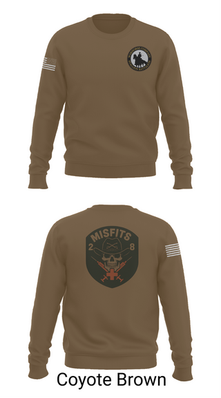 Crew Neck Sweatshirt, 2-8 Cav, HHC, Medic Platoon, , Teamtime, Team time, sublimation, custom sports apparel, team uniforms, spirit wear, spiritwear, sports uniforms, custom shirts, team store, custom team store, fundraiser sports, apparel fundraiser