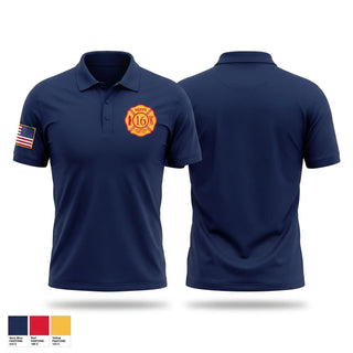 Short Sleeve Performance Polo, Neffs Volunteer Fire Co., Fire Department, Teamtime, Team time, sublimation, custom sports apparel, team uniforms, spirit wear, spiritwear, sports uniforms, custom shirts, team store, custom team store, fundraiser sports, apparel fundraiser