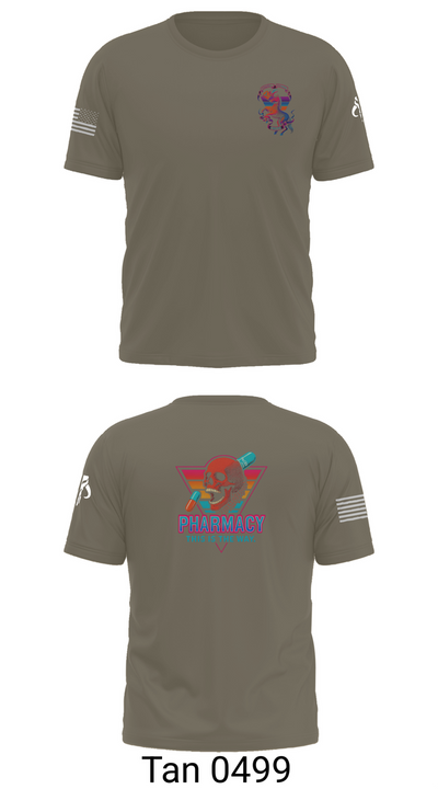 Madigan Pharmacy 51616730 Short Sleeve Performance Shirt - 76