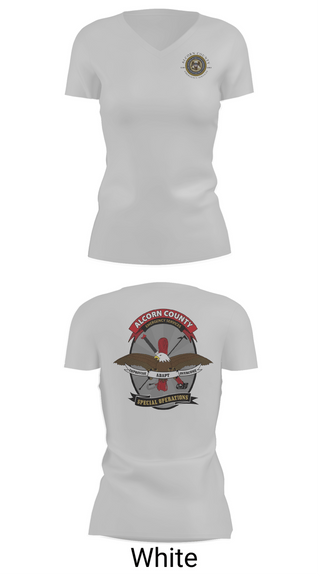 Womens Short Sleeve Vneck Shirt, Alcorn County Special Operations, Fire Department, Teamtime, Team time, sublimation, custom sports apparel, team uniforms, spirit wear, spiritwear, sports uniforms, custom shirts, team store, custom team store, fundraiser sports, apparel fundraiser