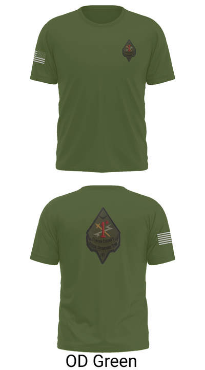 Clinton County SOT 49271130 Old School Cotton Feel Shirt - 48