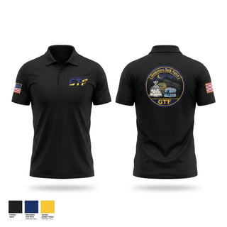 Short Sleeve Performance Polo, Delaware GTF, Police, Teamtime, Team time, sublimation, custom sports apparel, team uniforms, spirit wear, spiritwear, sports uniforms, custom shirts, team store, custom team store, fundraiser sports, apparel fundraiser