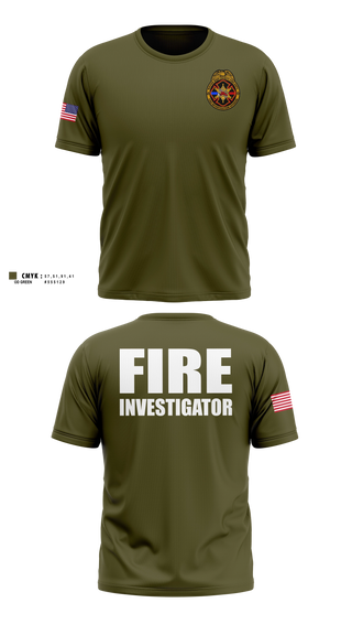 Old School Cotton Feel Shirt, Macon-Bibb Fire Investigation Division, Fire Department, Teamtime, Team time, sublimation, custom sports apparel, team uniforms, spirit wear, spiritwear, sports uniforms, custom shirts, team store, custom team store, fundraiser sports, apparel fundraiser