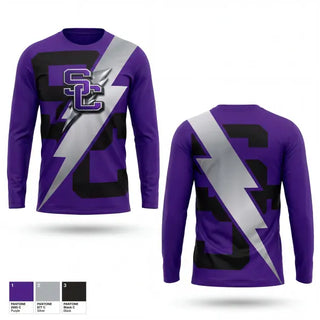 Long Sleeve Performance Shirt, Stuart Cramer High School Track & Field, Track & Field, Teamtime, Team time, sublimation, custom sports apparel, team uniforms, spirit wear, spiritwear, sports uniforms, custom shirts, team store, custom team store, fundraiser sports, apparel fundraiser