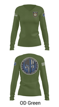 Policía Municipal de Carolina 96327149 Women's Long Sleeve V-neck Shirt - 54
