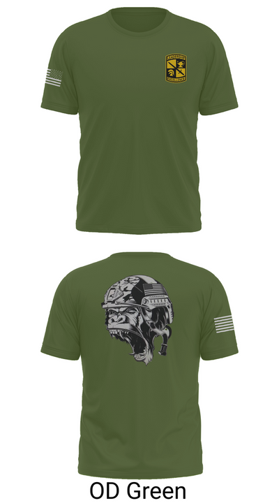 Gorilla battalion 60228867 Short Sleeve Performance Shirt - 56