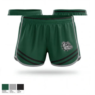 Womens Shorts, Monrovia Bulldogs, Police, Teamtime, Team time, sublimation, custom sports apparel, team uniforms, spirit wear, spiritwear, sports uniforms, custom shirts, team store, custom team store, fundraiser sports, apparel fundraiser