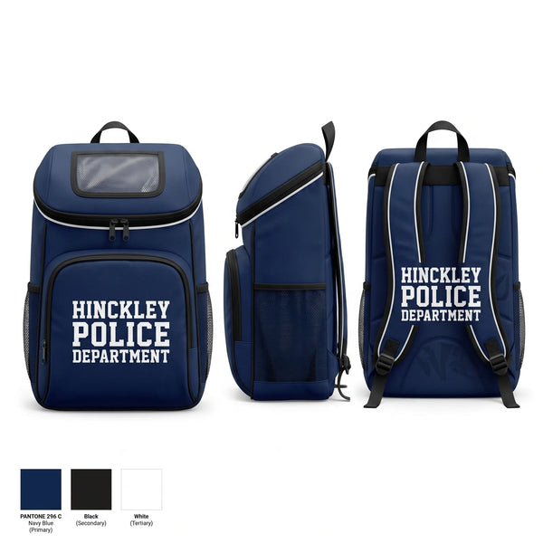 Gear Bag, Hinckley Police Department, Police, Teamtime, Team time, sublimation, custom sports apparel, team uniforms, spirit wear, spiritwear, sports uniforms, custom shirts, team store, custom team store, fundraiser sports, apparel fundraiser