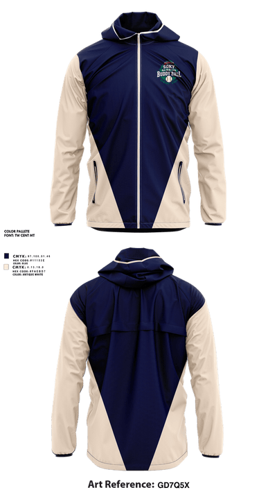 SOKY Bambino Buddy Ball 30534557 Windbreaker - 1