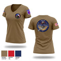 10th CAB, 277 ASB, A Co 52722803 Women's Short Sleeve V-neck Shirt - 1