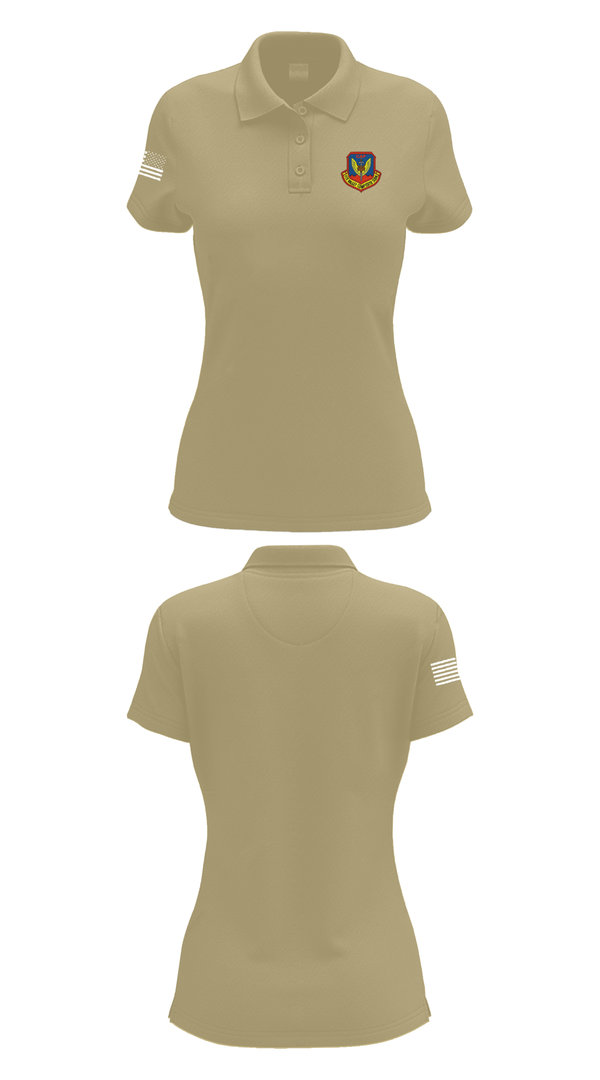 Womens Short Sleeve Performance Polo, IL-274, Air Force, Teamtime, Team time, sublimation, custom sports apparel, team uniforms, spirit wear, spiritwear, sports uniforms, custom shirts, team store, custom team store, fundraiser sports, apparel fundraiser