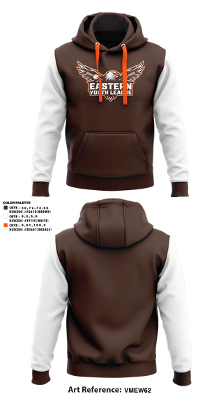 Hoodie, Eastern Youth League, Baseball, Teamtime, Team time, sublimation, custom sports apparel, team uniforms, spirit wear, spiritwear, sports uniforms, custom shirts, team store, custom team store, fundraiser sports, apparel fundraiser