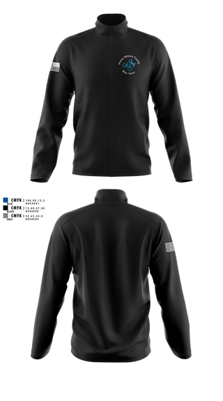 Fleece Jacket, Prince William Bike Team, , Teamtime, Team time, sublimation, custom sports apparel, team uniforms, spirit wear, spiritwear, sports uniforms, custom shirts, team store, custom team store, fundraiser sports, apparel fundraiser