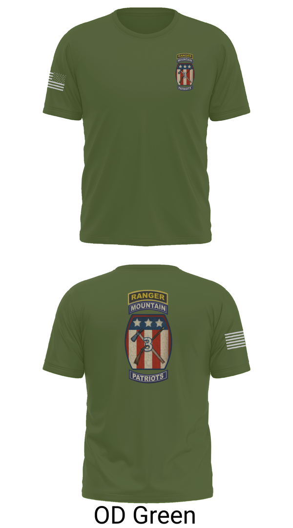 Short Sleeve Performance Shirt, 2-47 infantry 3rd BRG 10th MTN, Army, Teamtime, Team time, sublimation, custom sports apparel, team uniforms, spirit wear, spiritwear, sports uniforms, custom shirts, team store, custom team store, fundraiser sports, apparel fundraiser