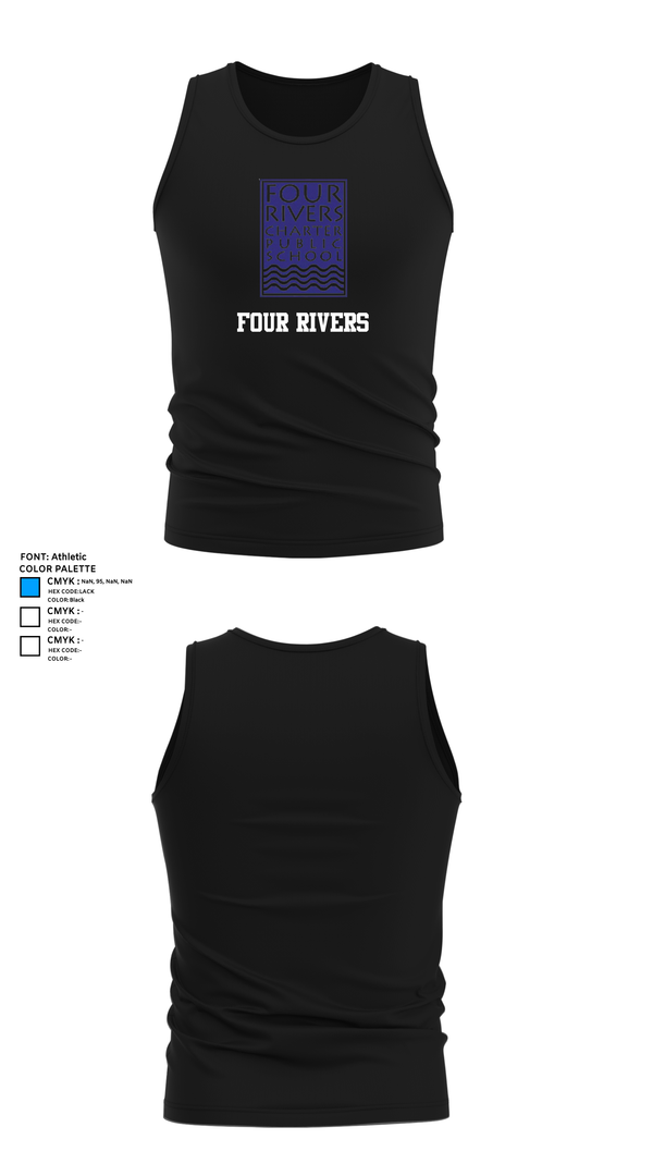 Tank Top, Four Rivers, Cross Country, Teamtime, Team time, sublimation, custom sports apparel, team uniforms, spirit wear, spiritwear, sports uniforms, custom shirts, team store, custom team store, fundraiser sports, apparel fundraiser