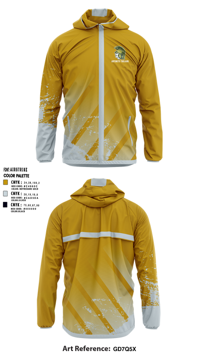 Antonito Trojans Windbreaker - 5