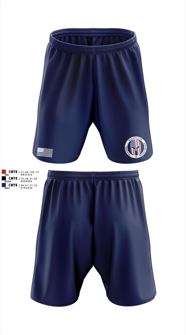 Athletic Shorts With Pockets, 86 Security Forces Squadron, Air Force, Teamtime, Team time, sublimation, custom sports apparel, team uniforms, spirit wear, spiritwear, sports uniforms, custom shirts, team store, custom team store, fundraiser sports, apparel fundraiser