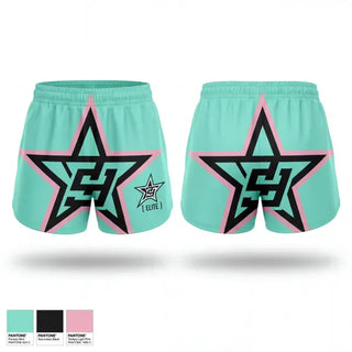 Womens Shorts, Texas Nine Elite, Baseball, Teamtime, Team time, sublimation, custom sports apparel, team uniforms, spirit wear, spiritwear, sports uniforms, custom shirts, team store, custom team store, fundraiser sports, apparel fundraiser