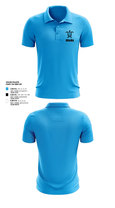 Ohana Volleyball 88809846 Short Sleeve Performance Polo - 4