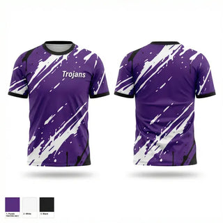 Short Sleeve Performance Shirt, Trojans, Women's Basketball, Teamtime, Team time, sublimation, custom sports apparel, team uniforms, spirit wear, spiritwear, sports uniforms, custom shirts, team store, custom team store, fundraiser sports, apparel fundraiser
