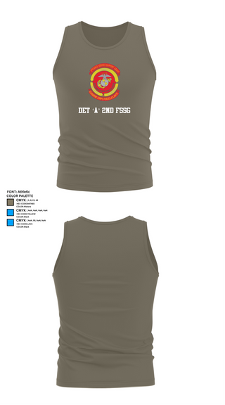 Tank Top, Det ‘A’ 2nd FSSG, , Teamtime, Team time, sublimation, custom sports apparel, team uniforms, spirit wear, spiritwear, sports uniforms, custom shirts, team store, custom team store, fundraiser sports, apparel fundraiser
