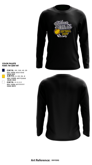 Long Sleeve Performance Shirt, Fabens Wildcats Softball, Softball, Teamtime, Team time, sublimation, custom sports apparel, team uniforms, spirit wear, spiritwear, sports uniforms, custom shirts, team store, custom team store, fundraiser sports, apparel fundraiser