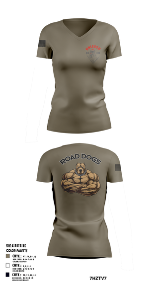 Womens Short Sleeve Vneck Shirt, Road Dogs, Police, Teamtime, Team time, sublimation, custom sports apparel, team uniforms, spirit wear, spiritwear, sports uniforms, custom shirts, team store, custom team store, fundraiser sports, apparel fundraiser