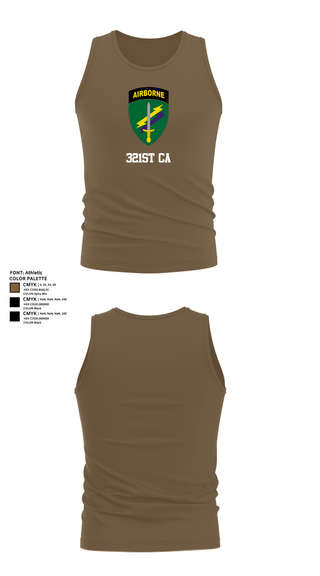 Tank Top, 321st CA, , Teamtime, Team time, sublimation, custom sports apparel, team uniforms, spirit wear, spiritwear, sports uniforms, custom shirts, team store, custom team store, fundraiser sports, apparel fundraiser