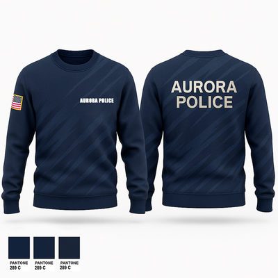 Aurora Police 14153350 Crew Neck Sweatshirt - 1
