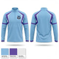 Surry County Wildcats 53964710 Quarter Zip Jacket - 1