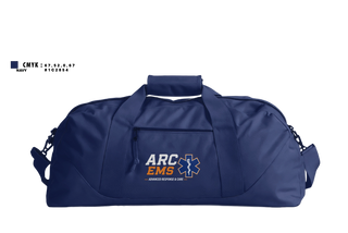 Duffle Bag, ARC EMS, EMS/EMT, Teamtime, Team time, sublimation, custom sports apparel, team uniforms, spirit wear, spiritwear, sports uniforms, custom shirts, team store, custom team store, fundraiser sports, apparel fundraiser