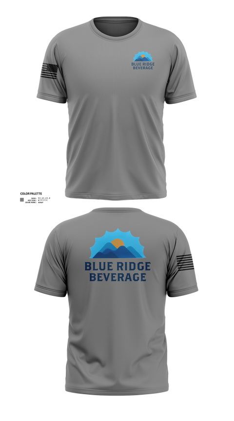 Old School Cotton Feel Shirt, 10th Mountain DivisionBlue Ridge Beverage, Army, Teamtime, Team time, sublimation, custom sports apparel, team uniforms, spirit wear, spiritwear, sports uniforms, custom shirts, team store, custom team store, fundraiser sports, apparel fundraiser