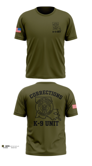 Short Sleeve Performance Shirt, David Wade Correctional Center, Police, Teamtime, Team time, sublimation, custom sports apparel, team uniforms, spirit wear, spiritwear, sports uniforms, custom shirts, team store, custom team store, fundraiser sports, apparel fundraiser