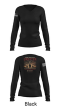 RSS MCDONOUGH 86857630 Women's Long Sleeve V-neck Shirt - 23