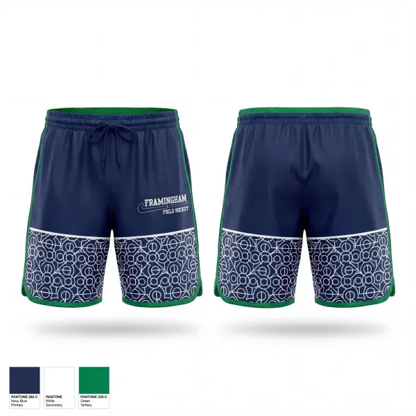 Athletic Shorts With Pockets, Framingham High School Field Hockey, Field Hockey, Teamtime, Team time, sublimation, custom sports apparel, team uniforms, spirit wear, spiritwear, sports uniforms, custom shirts, team store, custom team store, fundraiser sports, apparel fundraiser