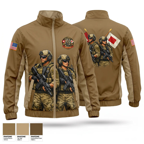Windbreaker, 163d IEW Signal Corps, Army, Teamtime, Team time, sublimation, custom sports apparel, team uniforms, spirit wear, spiritwear, sports uniforms, custom shirts, team store, custom team store, fundraiser sports, apparel fundraiser