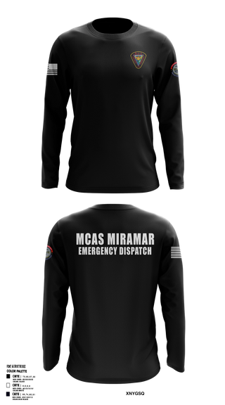 Long Sleeve Performance Shirt, MCAS Miramar Emergency Dispatch, Marines, Teamtime, Team time, sublimation, custom sports apparel, team uniforms, spirit wear, spiritwear, sports uniforms, custom shirts, team store, custom team store, fundraiser sports, apparel fundraiser