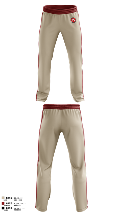 Gracie JiuJitsu Athens 70978792 Sweatpants - 100